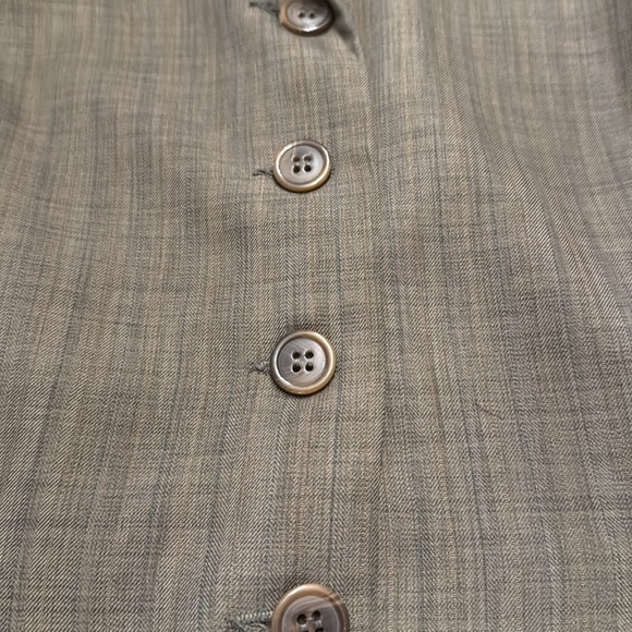 🟠 VERSAI 2PC BROWN BUSINESS SUIT SIZE 8 - Picture 4 of 12